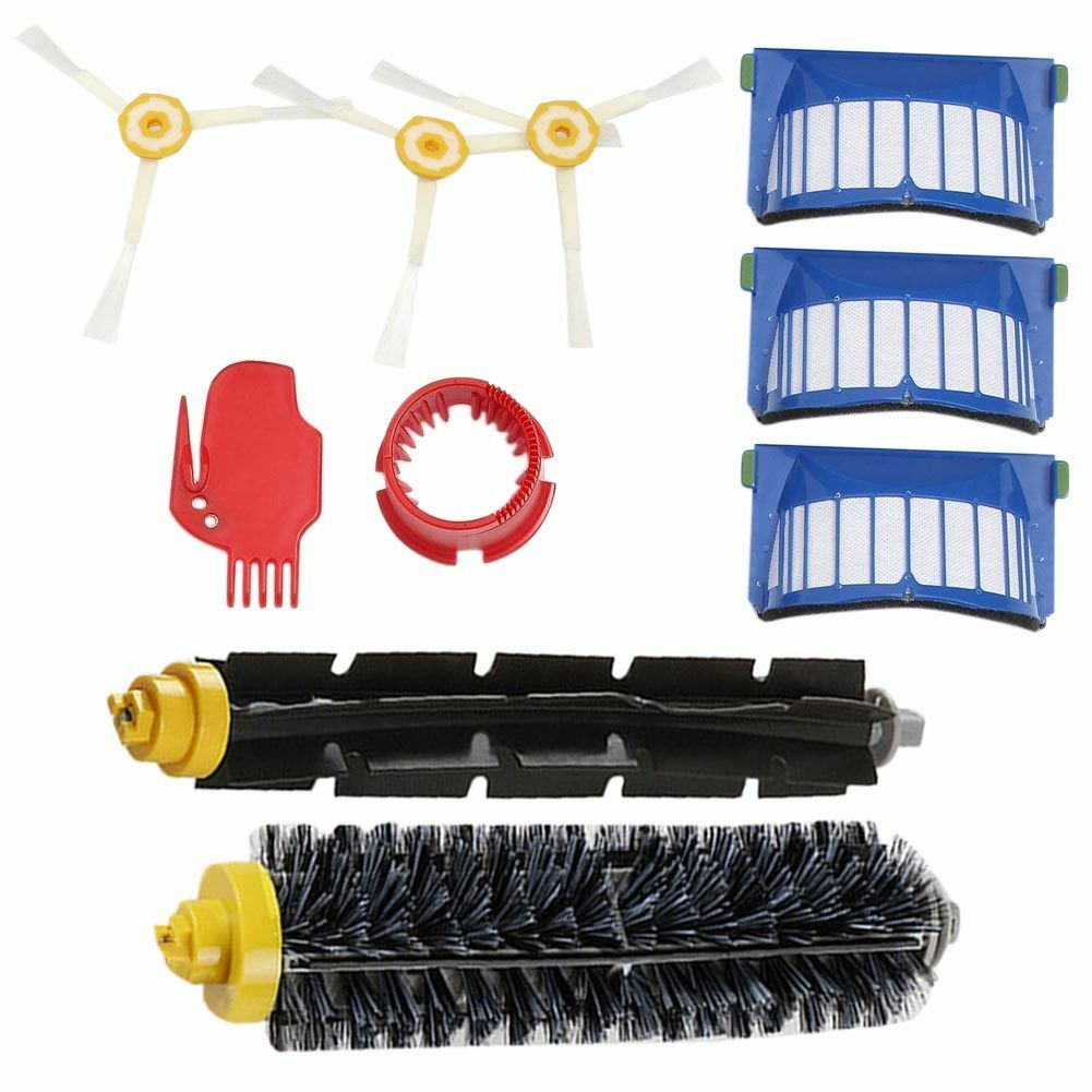 For iRobot Roomba 600 Series 610 620 650 Side Brush/Filters/Replenishment Kit