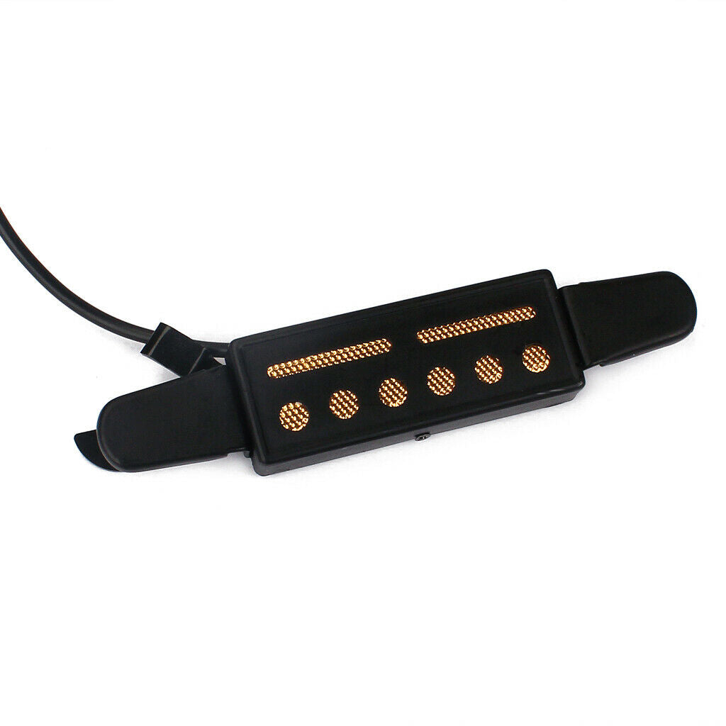 6 Holes Sound Pickup Speaker for Guitar Microphone Wire Cable Instrument