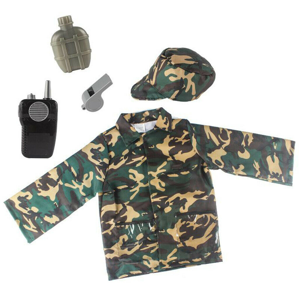 Kid Soldier Play Costume Set Play Halloween Costume for Kids! Toddlers
