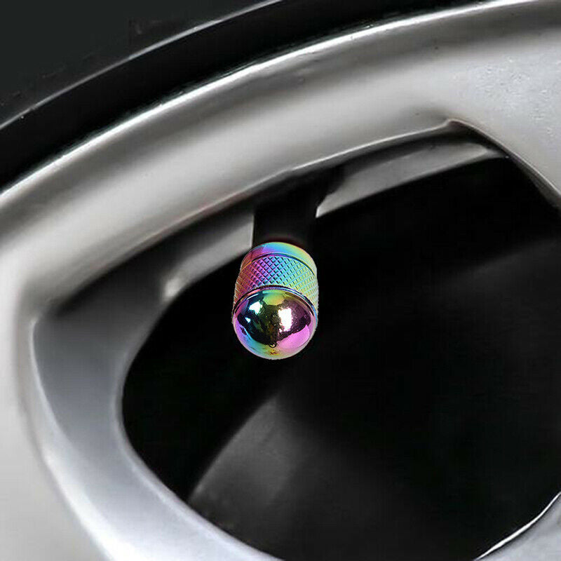 4pcs Wheel Tyre Tire Valve Stem Air Dust Cover Screw Cap Car Truck Bike N.l8