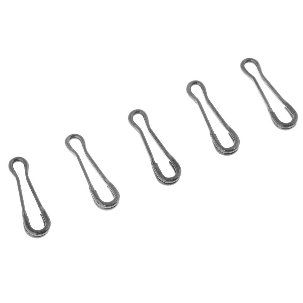200pcs Baits Lures Clip Clip Precise lock Swivels Baits 17mm 20mm 24mm 29mm