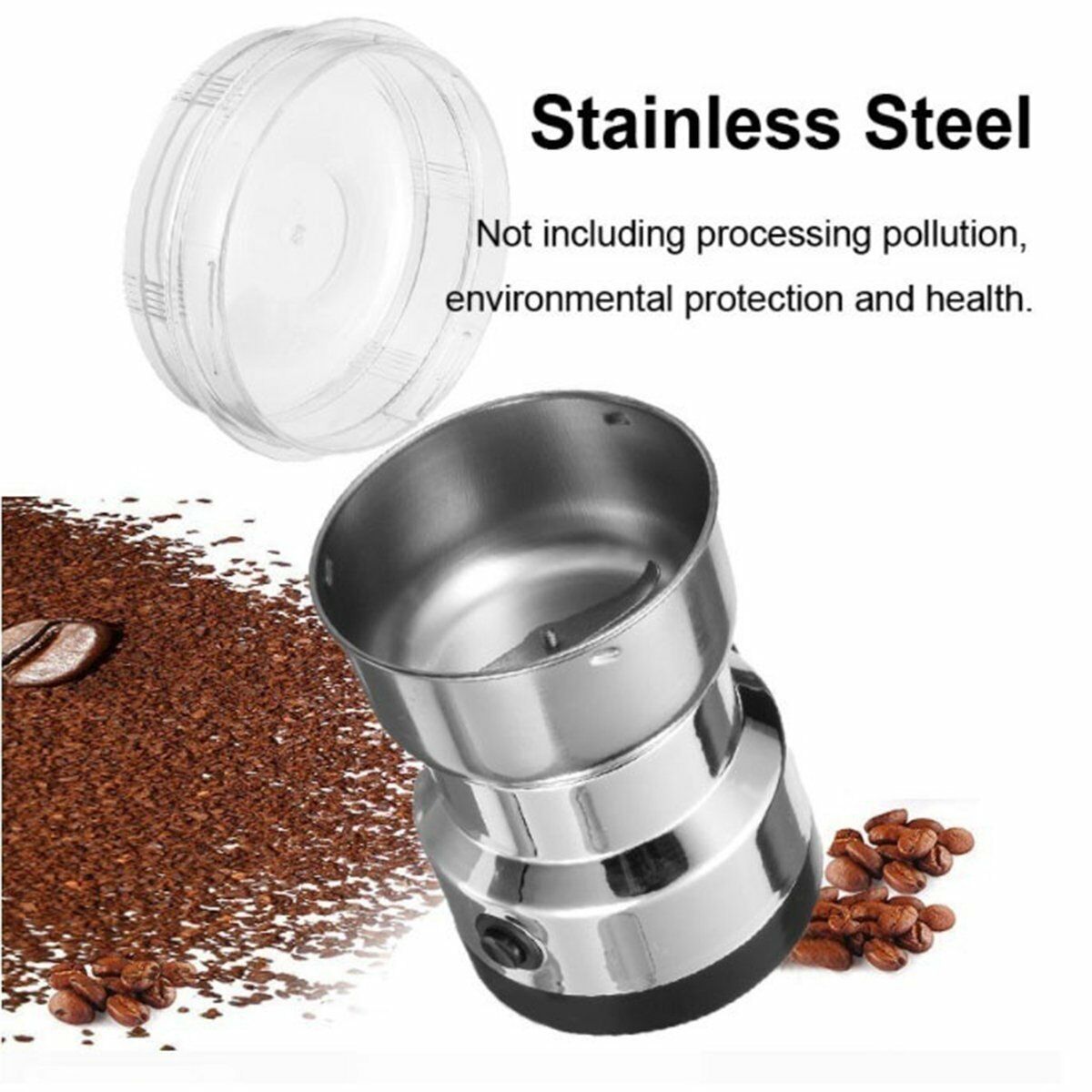 Coffee Grinder Stainless Electric Herbs/Spices/Nut/Grains/Coffee Bean Grinding