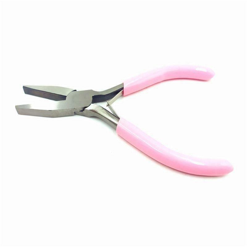 3Pcs Jewelry Pink Pliers Set Wire Cutting Bending Plier Jewelry Making Tools Kit