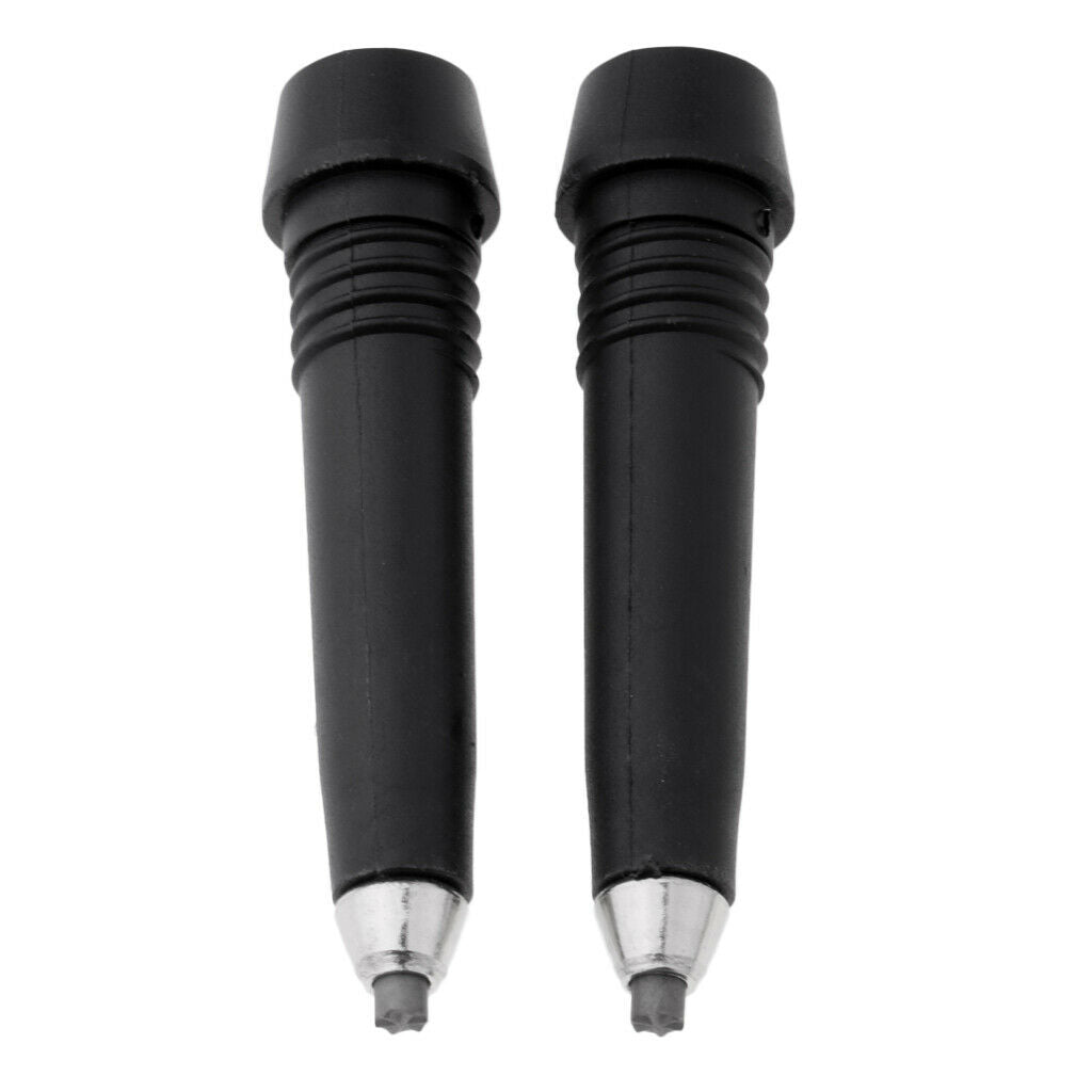 Pack Of 2pcs Trekking Pole Tips  Protector Hiking Accessories