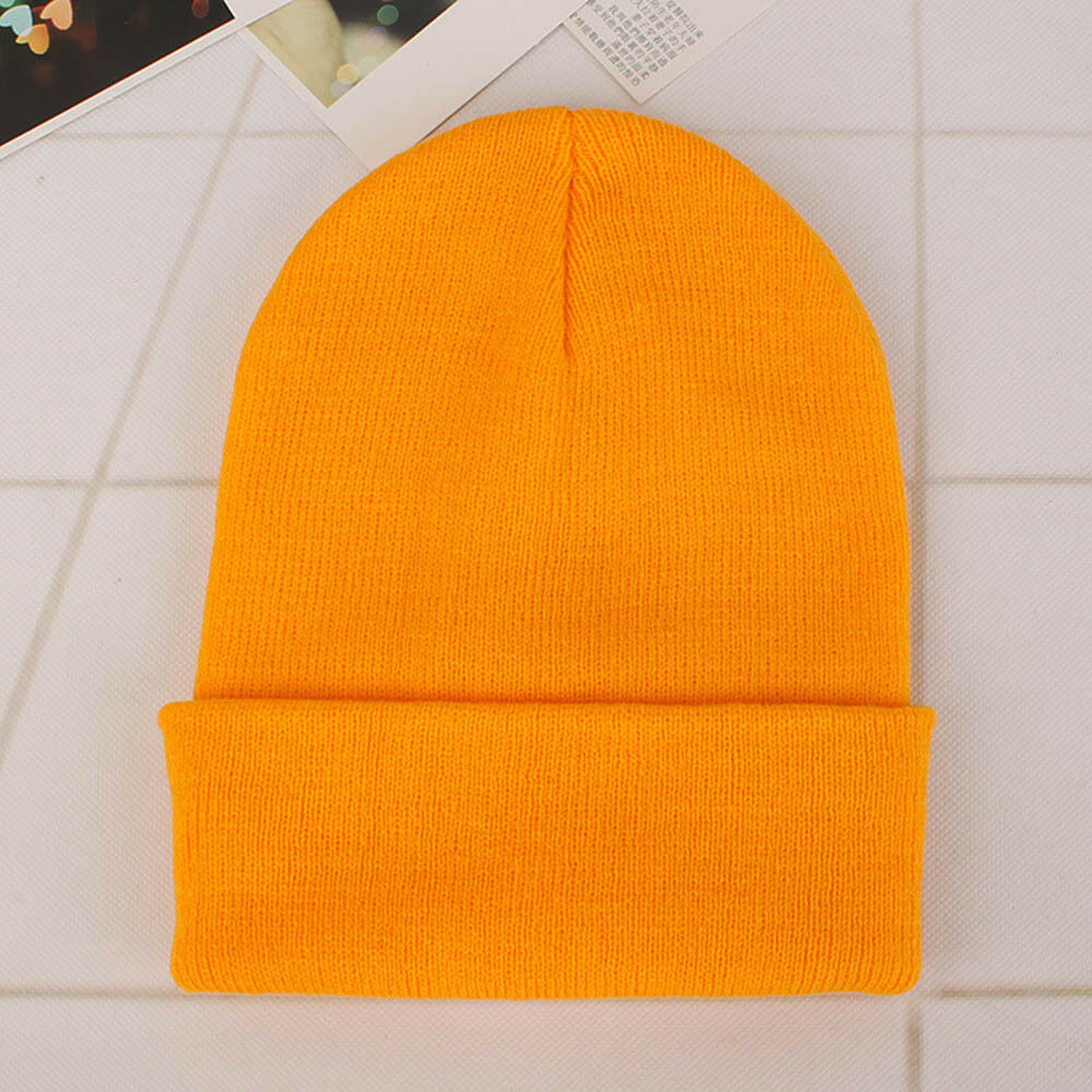 Turmeric Men's Women Beanie Knit Ski Cap Hip-Hop Winter Warm Unisex Wool Hat