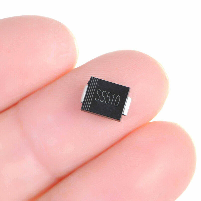 50pcs SS510 SR5100 SMC 5A/100V DO-214AB Chip Schottky Diodes Surface Mou.l8