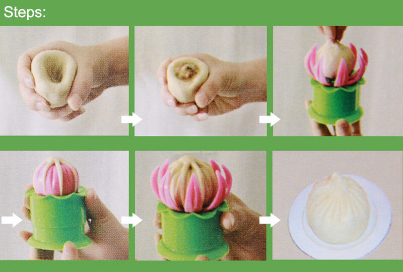 DIY Ravioli Pastry Pie Steamed Stuffed Bun Dumpling Maker Mold Manual Tools