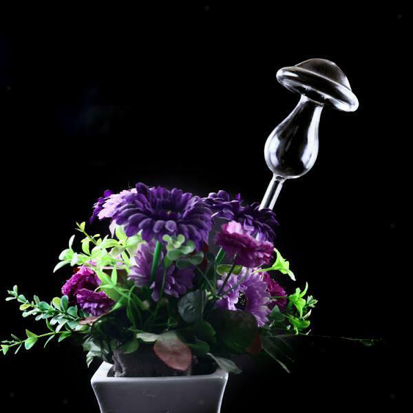 4Pcs Handmade Clear Garden Watering Device Sprinkler for Indoor/Outdoor