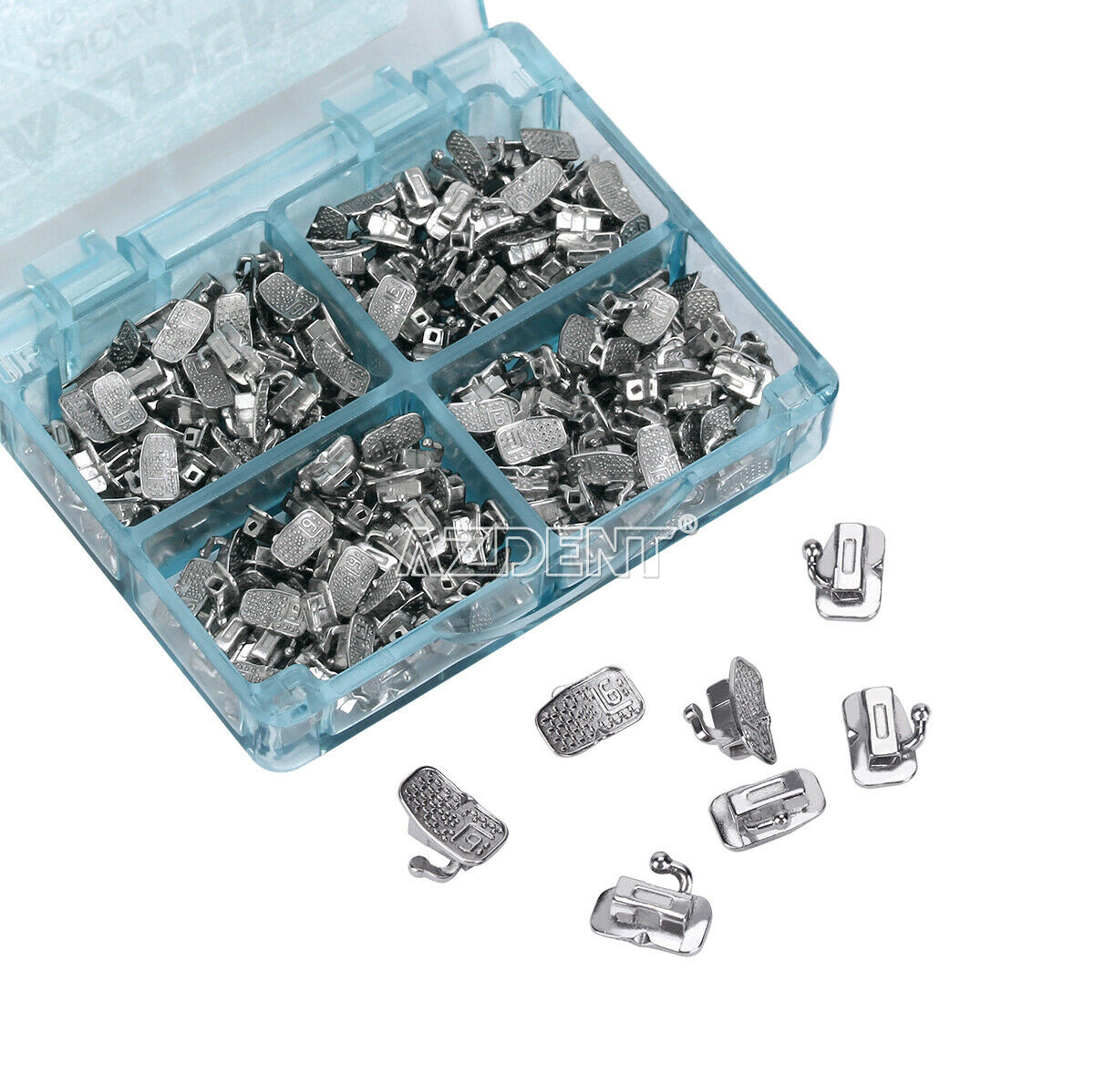 2xDental Ortho Buccal Tube  1st Molar Roth 022 Bondable Monoblock Non- AZDENT