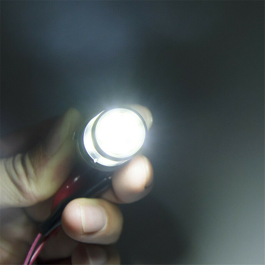 BA20D LED Headlight DRL Fog Lamp 100W 6-Side White 6000K 66LED 12-24V Hi/Lo Beam