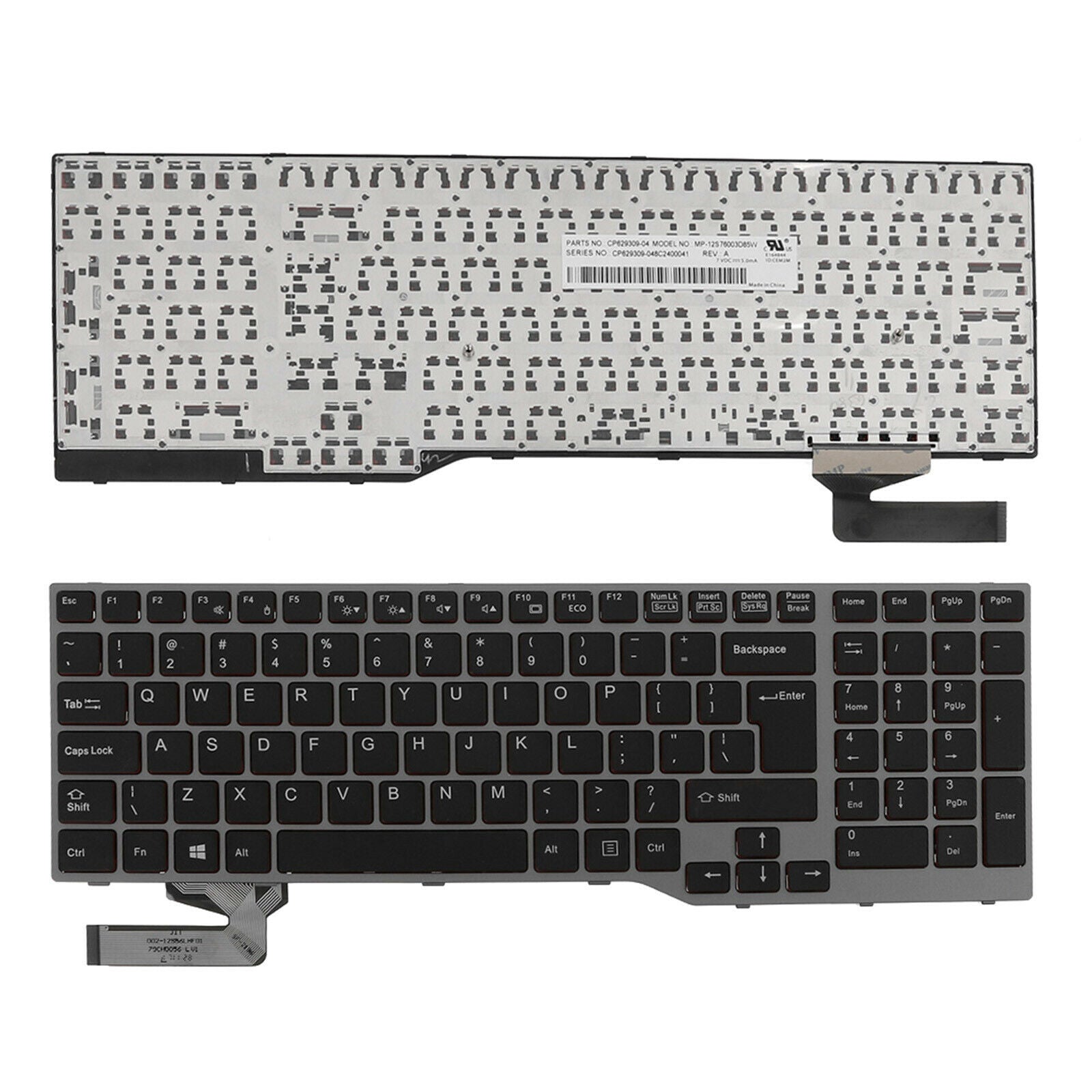 English Laptop Keyboard With PremiumUS Design For   Lifebook E753 E754