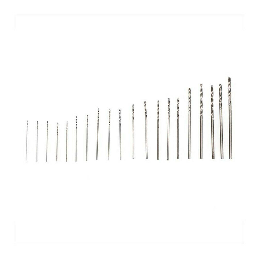 1Pcs Manuelle Aluminum Manual Drilling 20 Pcsmini Hss-Spiralbohrer Drill Bit Set