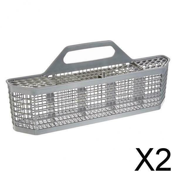 2X Dishwasher Utensil Cutlery Basket Replacement Storage Rack 19.7"x3.8"x8.4"