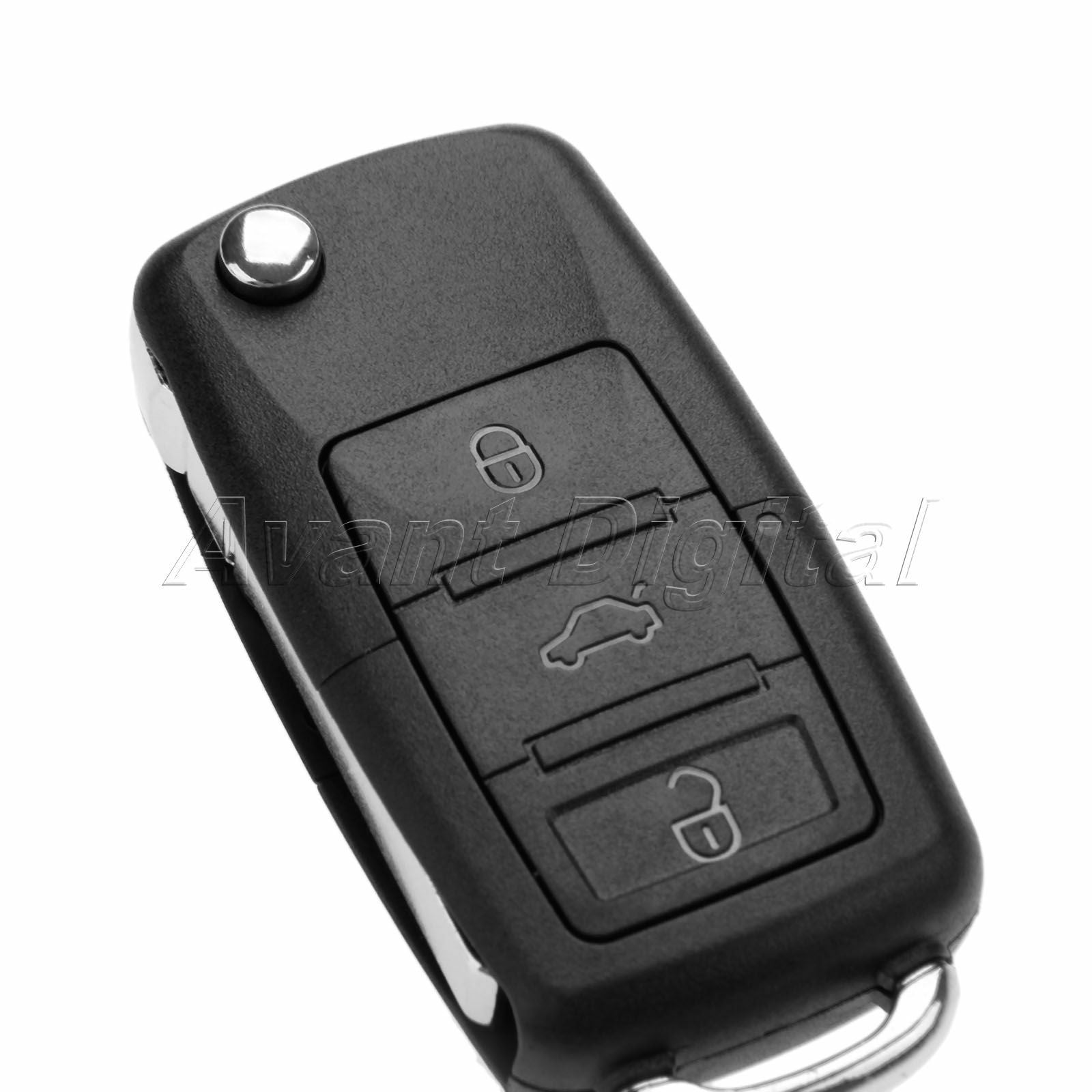 1Pc Remote Key 3 Buttons 434MHz ID48 Chip 1J0959753DA Fit For 2003-2005  Bora