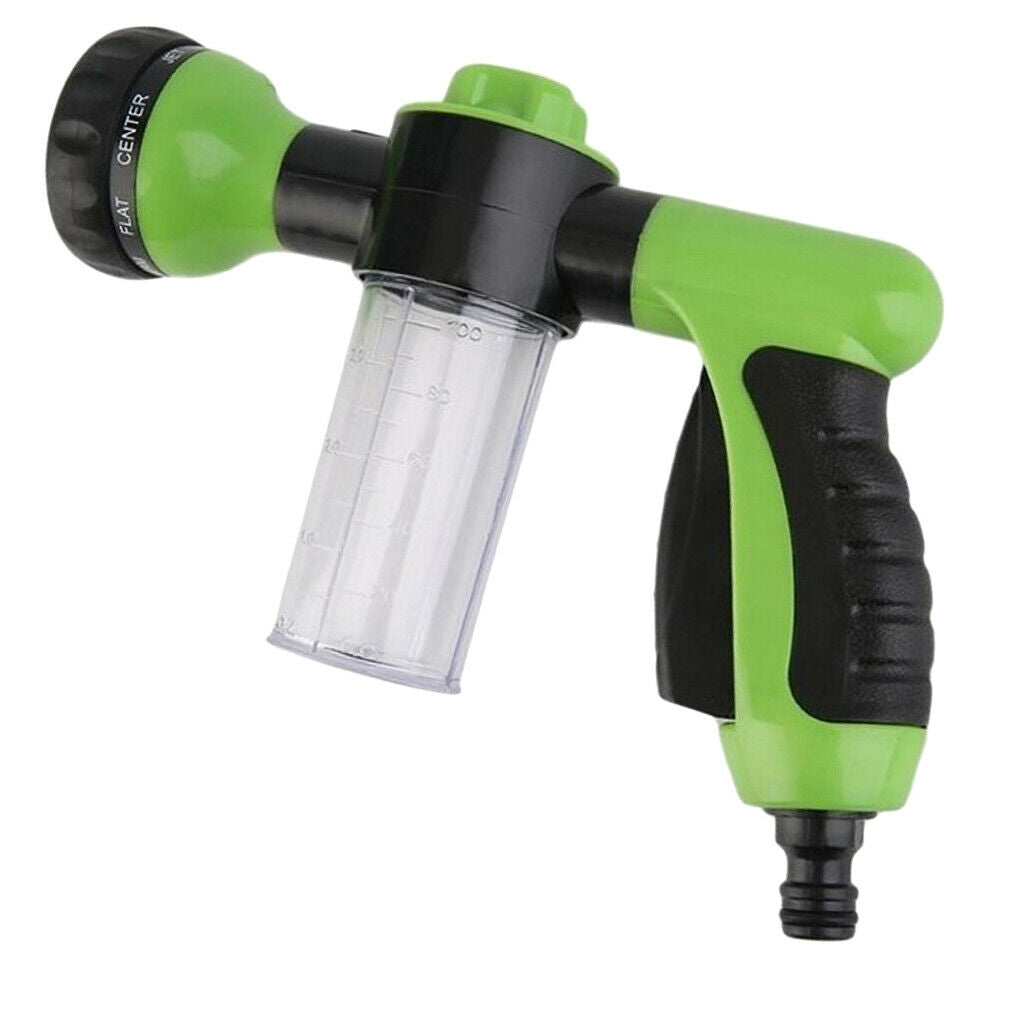 Adjustable Car Foam Sprayer, 8 Water Patterns for Cars Washing,Pets Shower,