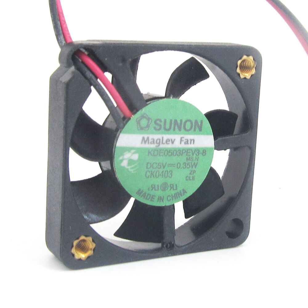 10pcs SUNON MagLev KDE0503PEV3-8 30x30x6mm 3006 DC5V 0.35W 2pin DC Cooling fan