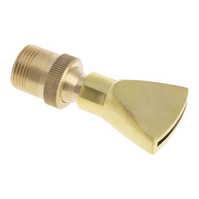 1/2" DN15 3/4" DN20 Fan Shape Spring Fountain Pond Nozzle Sprinkler Spray Head