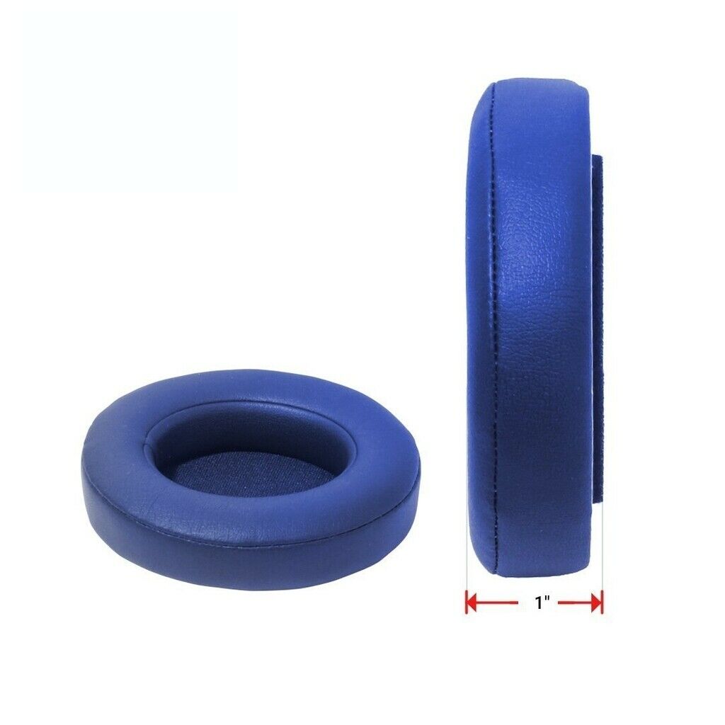 Blue Ear Cushion Kit for Beats Studio3 Wireless Headphones Pads EarPads Muffs