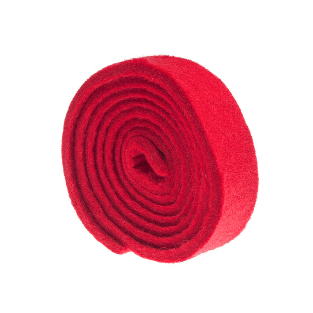 Red Piano Tuning Wool Felt Temperament Strip Piano Repair Accessory Tools