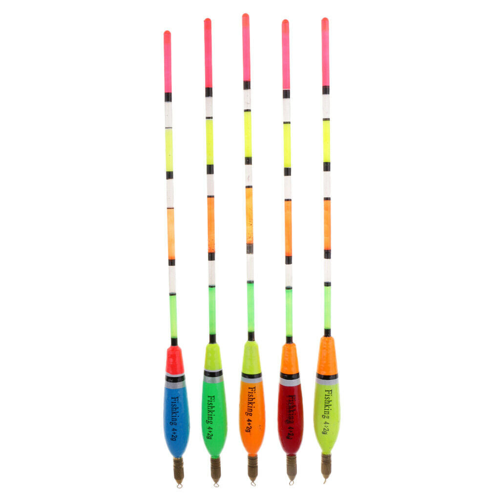 Durability Fishing Tackle Float Floater Balsa Wood Fishing Bobber Set Buoy