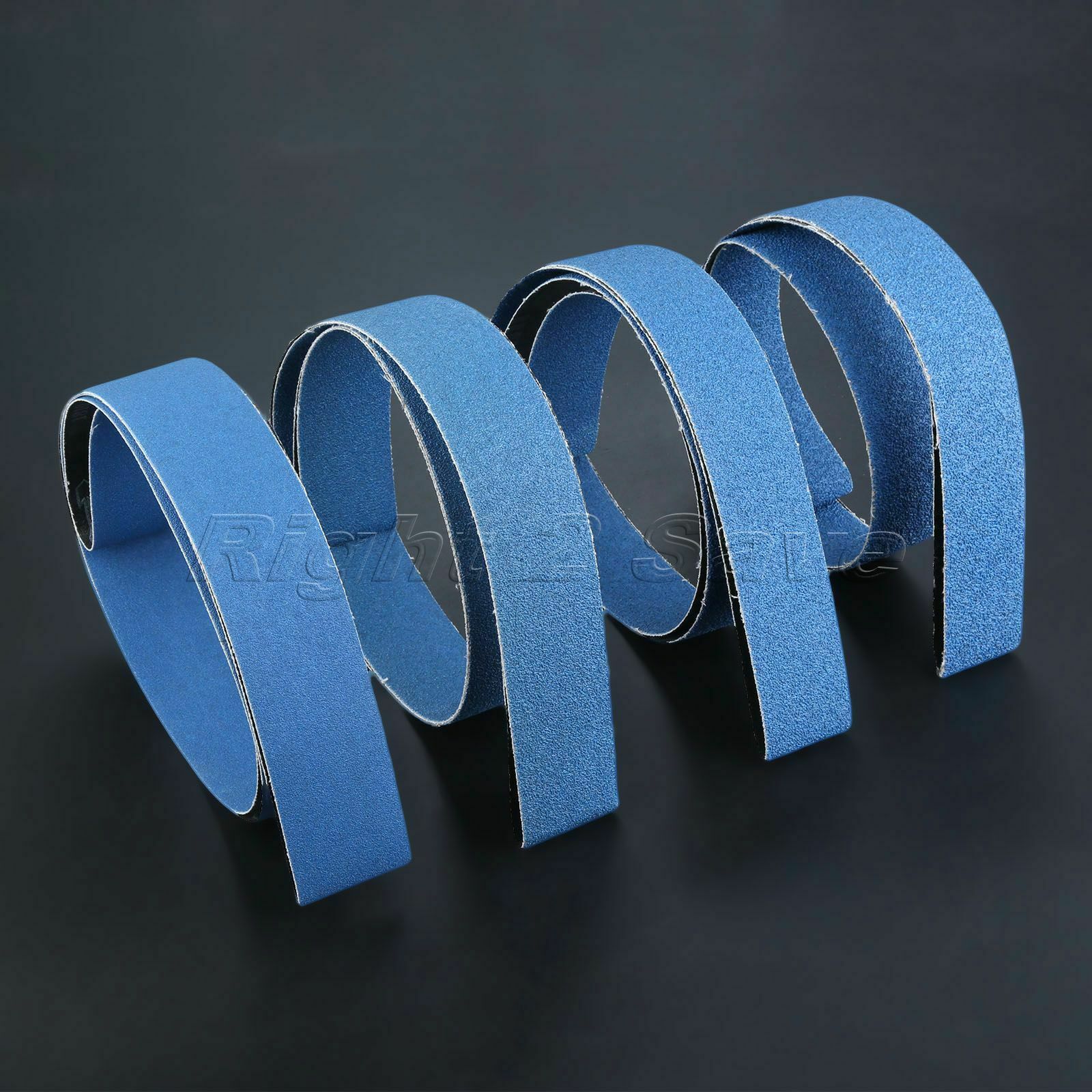 40# 60# 80# 120# Grit Grinding Sanding Belt Abrasive Sander Polishing Tool 4pcs