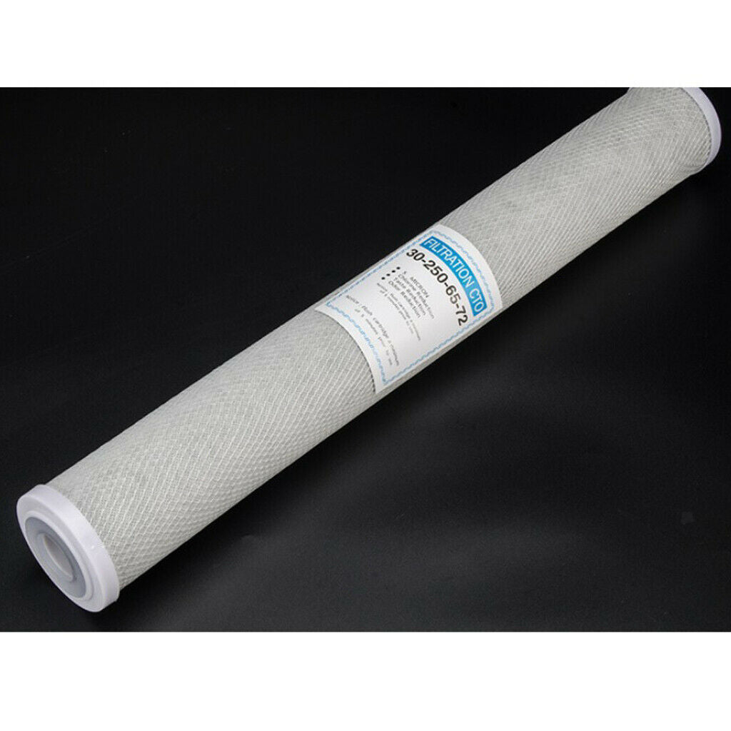 20 Inch Replacement Filter Water Purification Universal Water Filter Activated