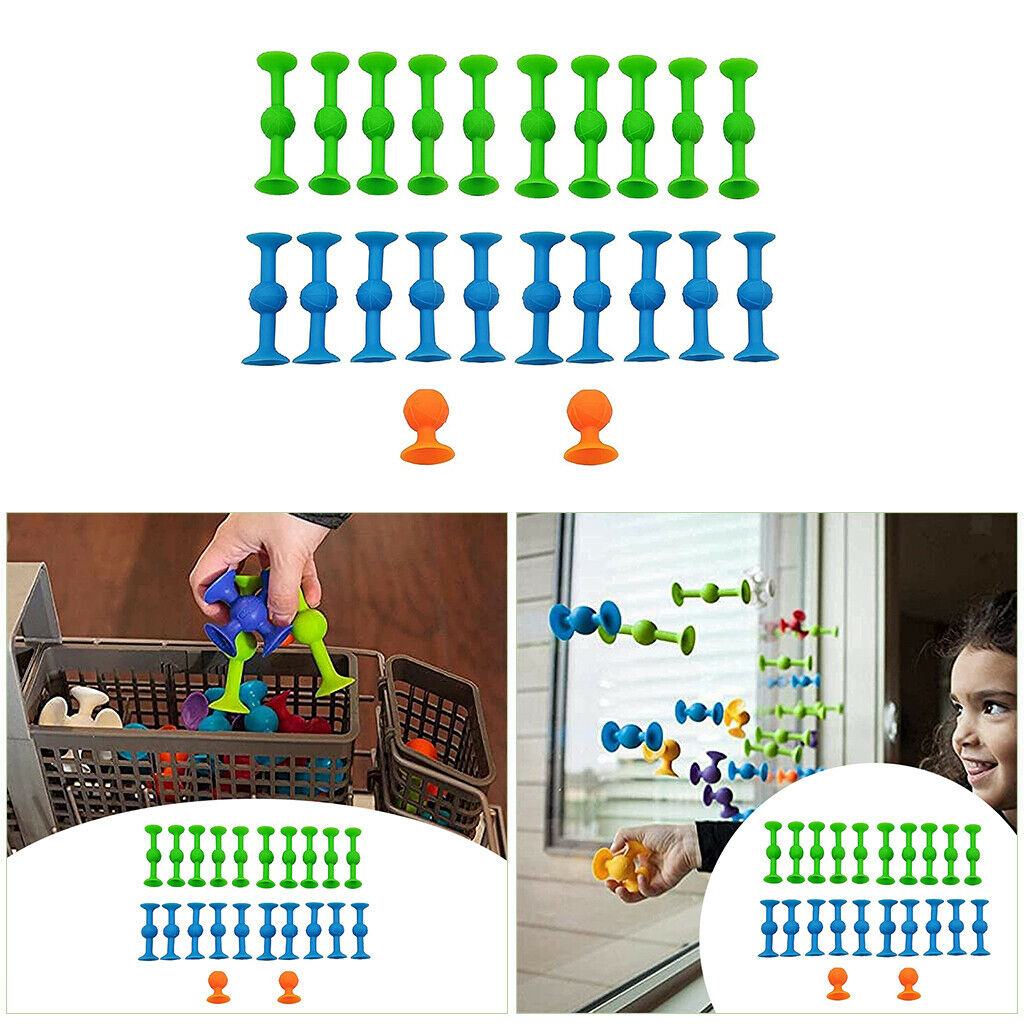 Creative Soft Silicone Building Blocks Sucker Toys Toys Educational Toys