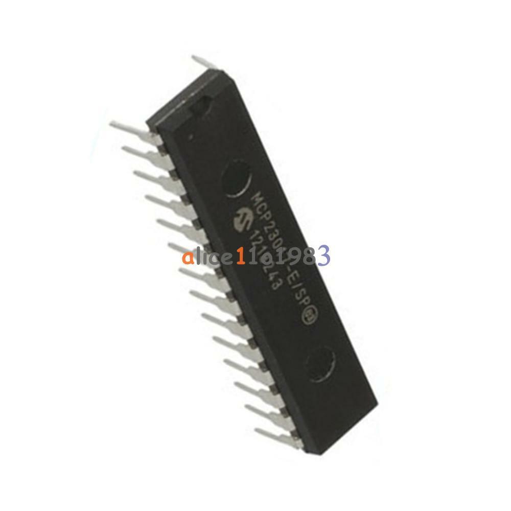 5PCS MCP23017-E/SP DIP-28 16 Bit I / O Expander I2C TOP