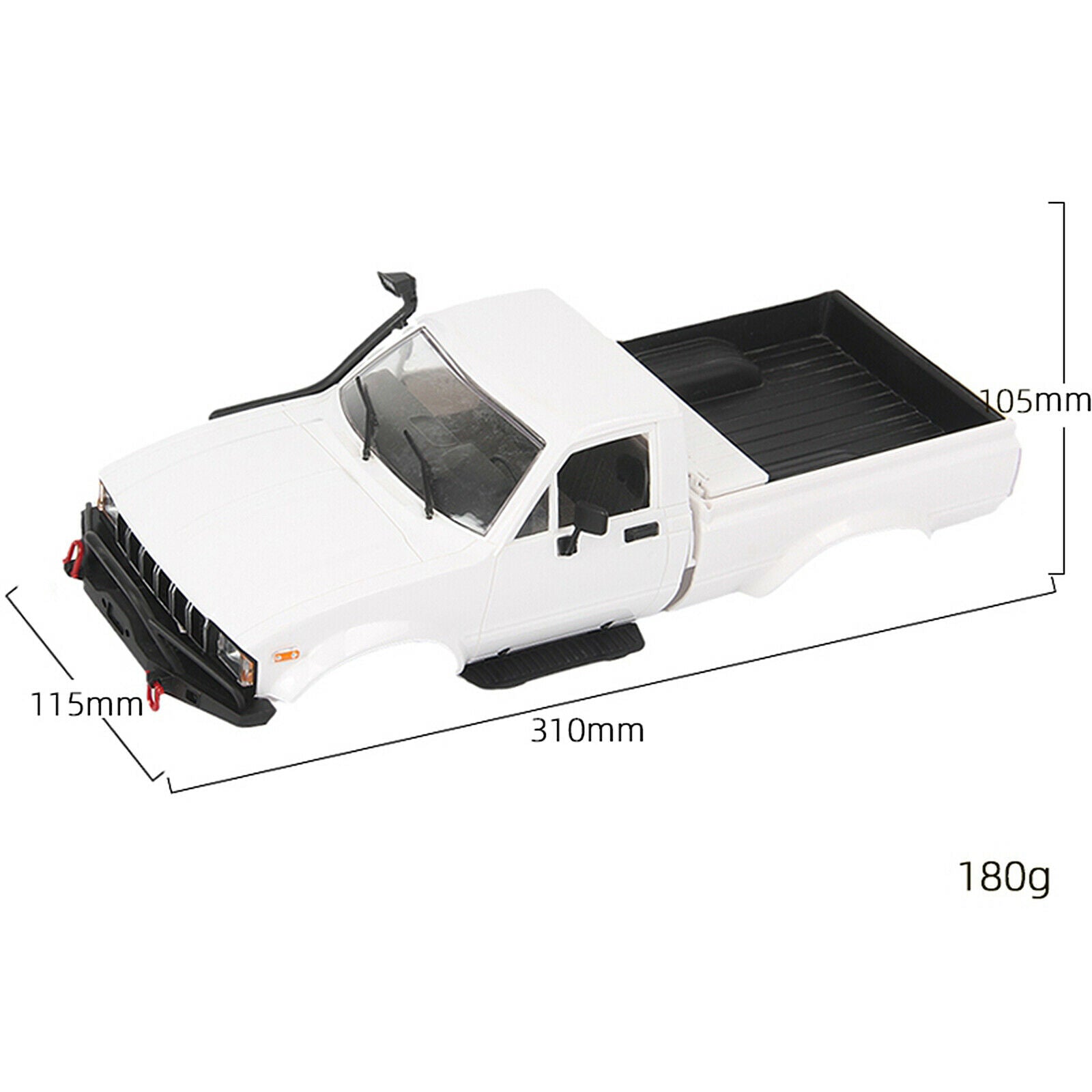 Durable RC Car Shell Body Parts Fits WPL C14 C24 RC Climbing Car Accessories