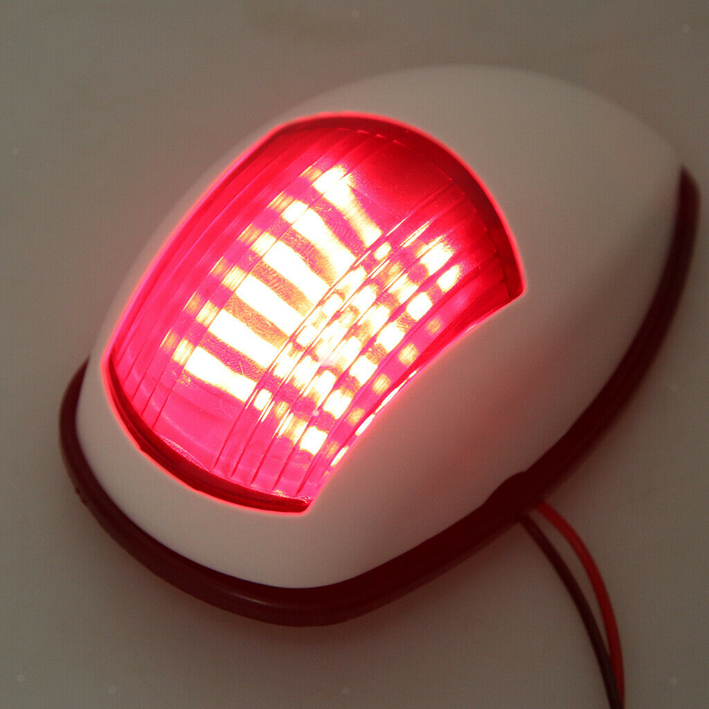 Navigation Lights White Housing - port/starboard Marine/Boat/Yacht