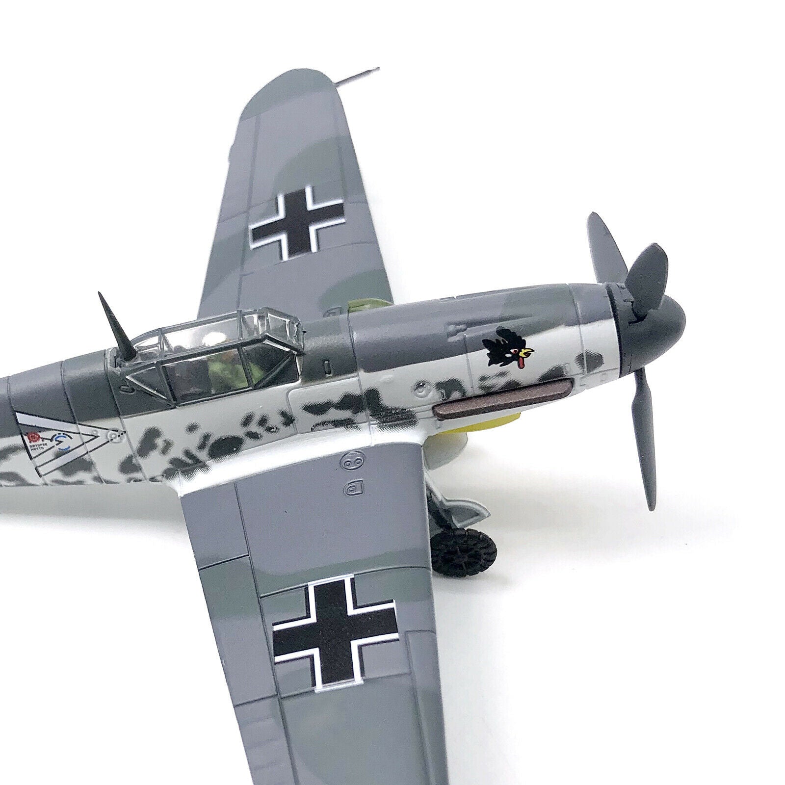 1/72 Scale Germany BF109F-4 Fighter WWII   Aircraft Alloy Aircraft Planes