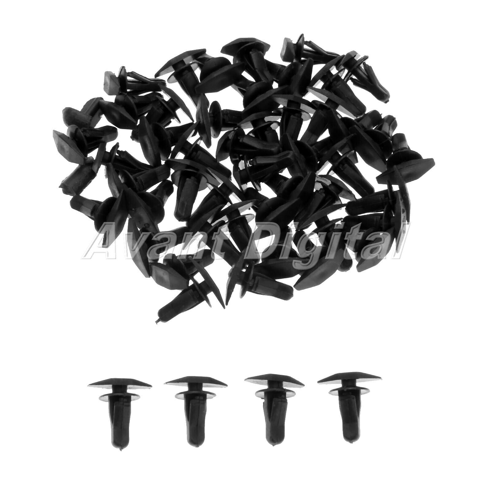 50x Car window Sealing strip Fasteners Universal type suitable for many cars