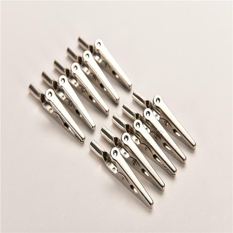 Single Prong Alligator Clips With Teeth Aligator Stainless Steel Cl .l8