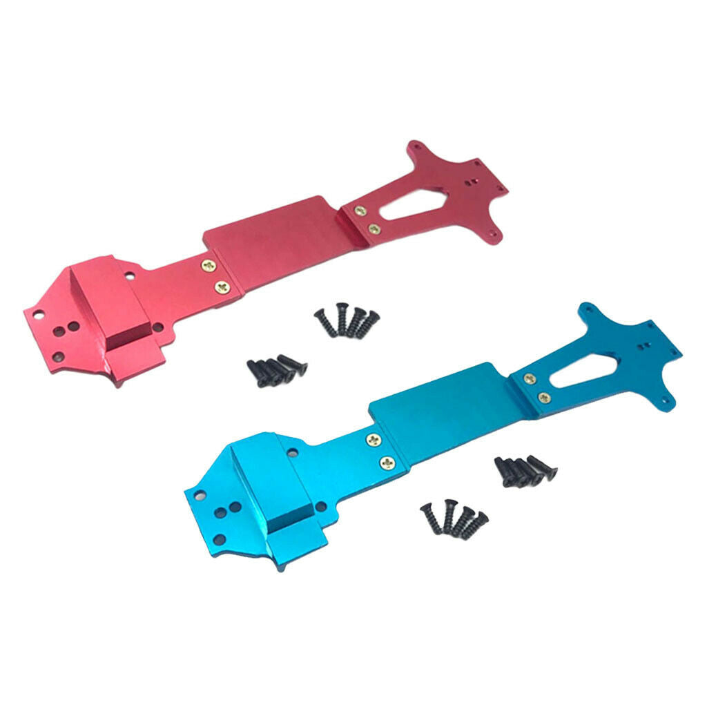 2pcs Upgrade Parts for WLTOYS Radio Tray RC Trunk Car Replacement Red+Blue
