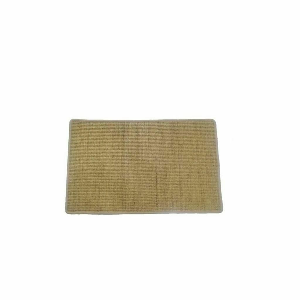 Natural Fiber Sisal Rectangle Doormat Indoor Outdoor 50x80cm