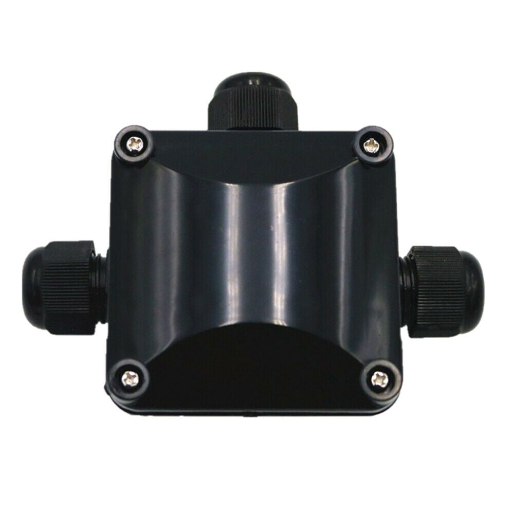 IP68 3Way Waterproof ABS Plastic Electrical Cable Junction Box Connector Outdoor