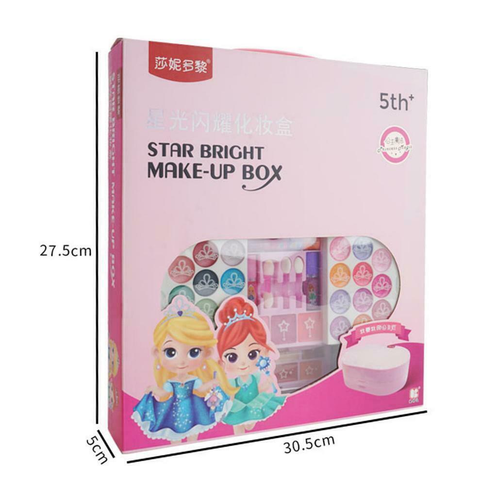 Washable Pretend Kids Make Up Gifts Set NON-TOXIC Makeup Beauty Dressing Toys
