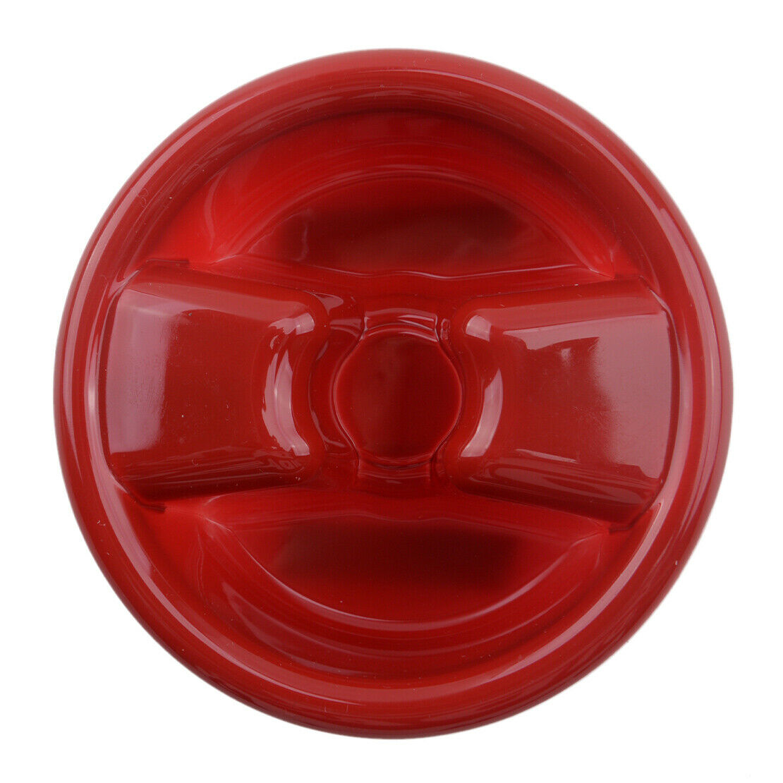 Red Car Roof Knob Cover Decoration Frame Fit For Jeep Wrangler JK 2007-2017