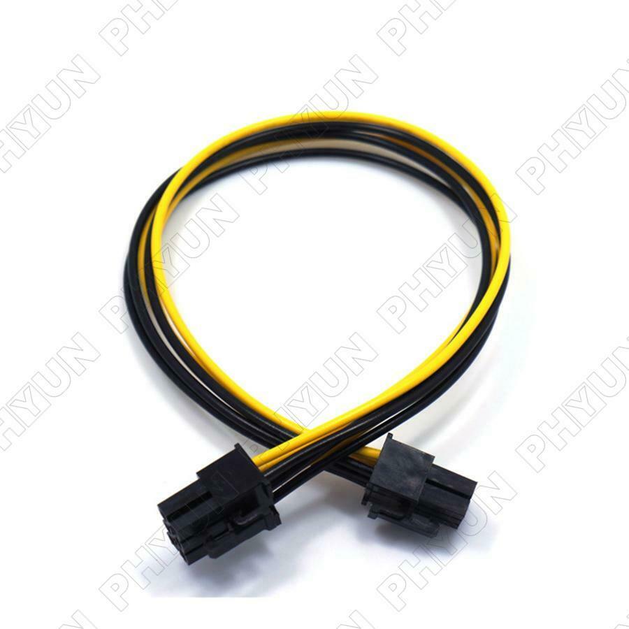 10Pcs PCI-E PCI Express 6P Male to 6Pin Male Graphics Video Card DIY Power Cable