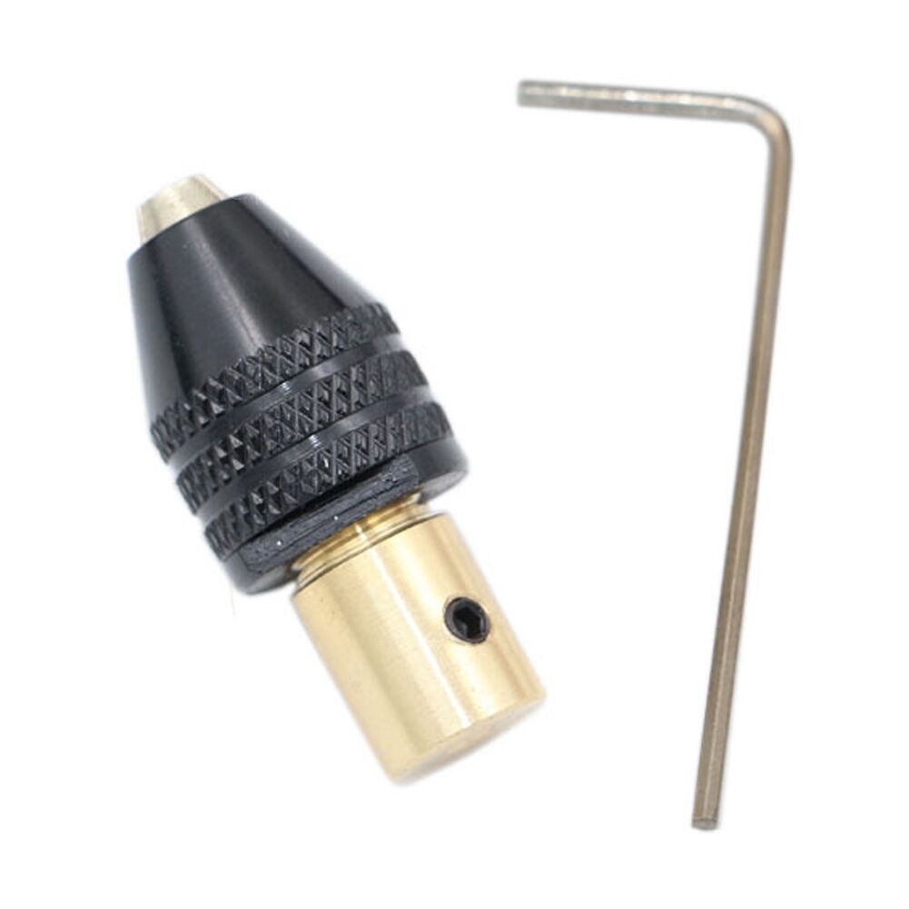 Mini Universal 0.3-3.5mm Small Micro Electronic Drill Chuck Tools Kit Set New