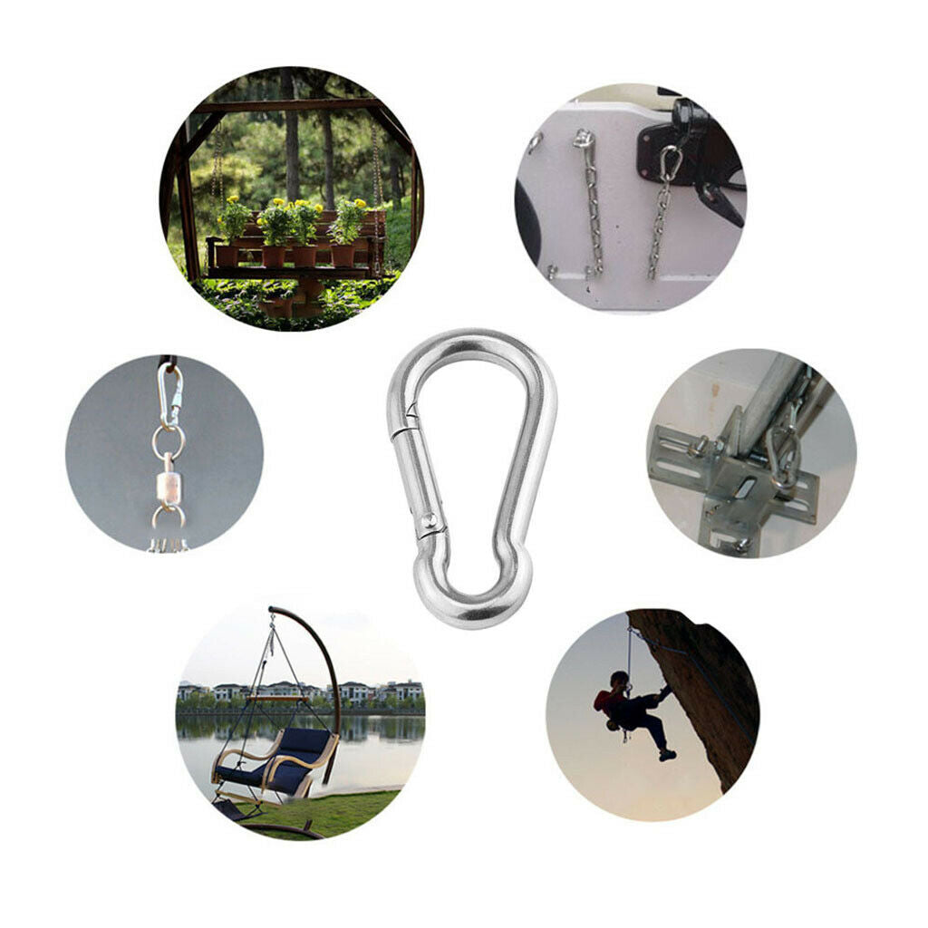 Camping Sports Carabiner Carabiner With Carabiner M5x50mm