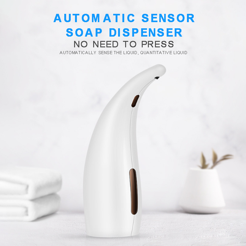 Auto Soap Dispenser Touchless IR Sensor Liquid Pump Hand Wash Bathroom Public