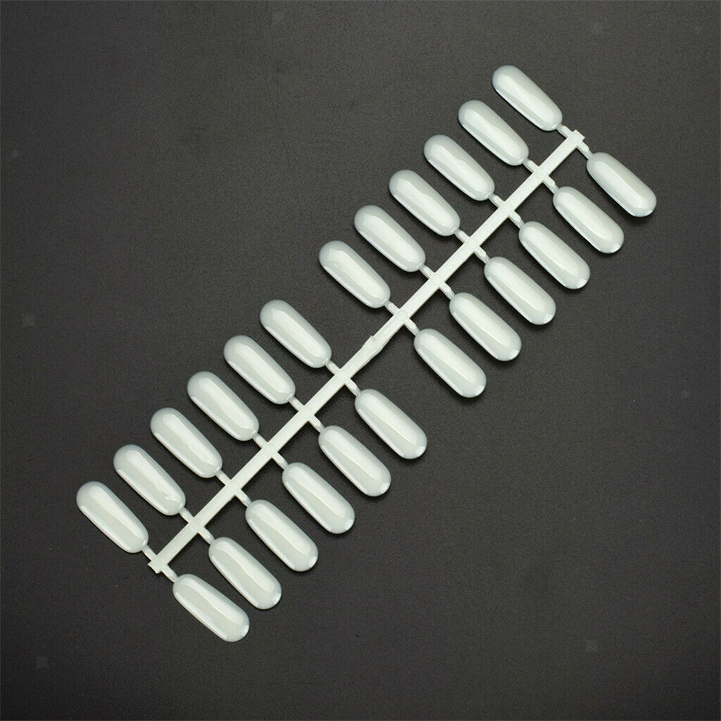 240Pcs Nail Polish Practice Display Board Chart Detachable Nail Color