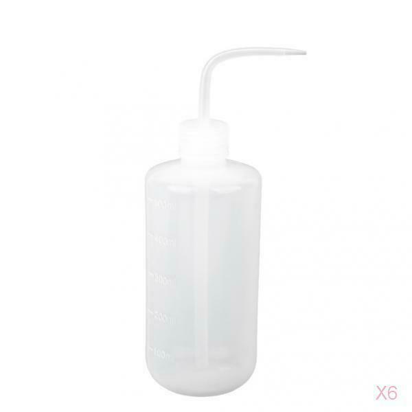 6pcs Garden Cone Watering Spike Plant Flower Waterers Bottle Irrigation 500ML