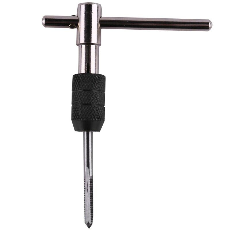 5pcs/Set T Type Machine Hand Screw Thread Taps Reamer M3/M4/M5/M6 Tap Set WithE4