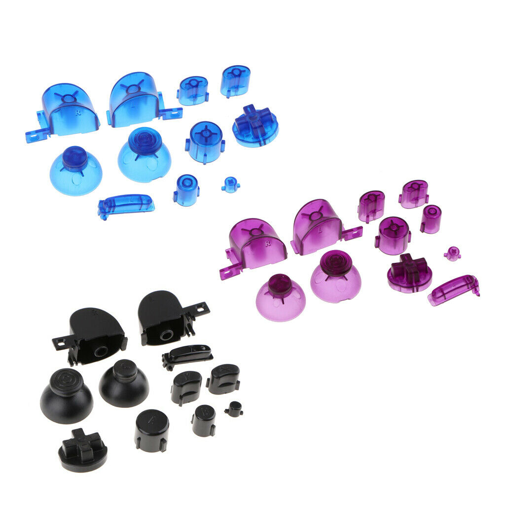 3 Set ABXYZ Button + Thumbsticks D-pad Mod Kit for Nintendo NGC GameCube