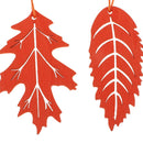 10 Pieces Wooden Animal Leaf Hanging Pendant for Christmas Tree Decorations