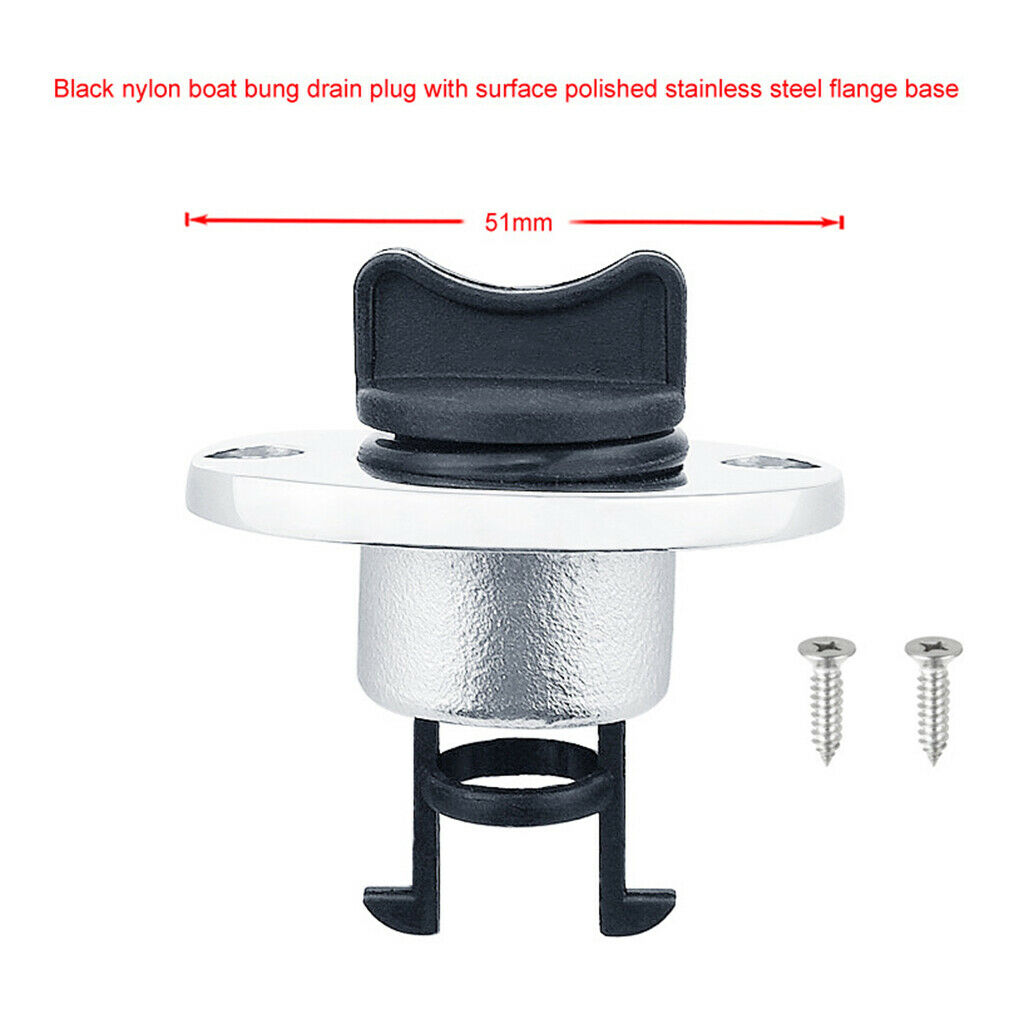 Drai's Heavy Duty Nylon Plug Transom Plug Replacement