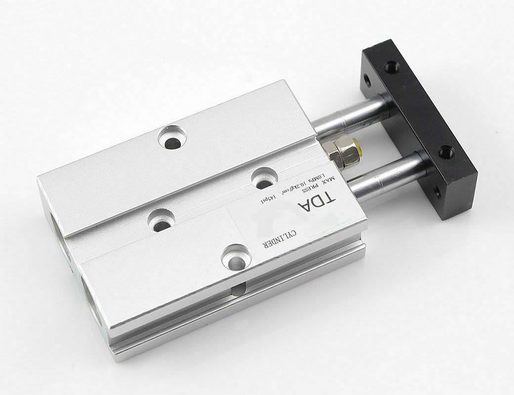 TDA32-10 Compact Type Dual Rod Cylinder Double Acting 32-10mm