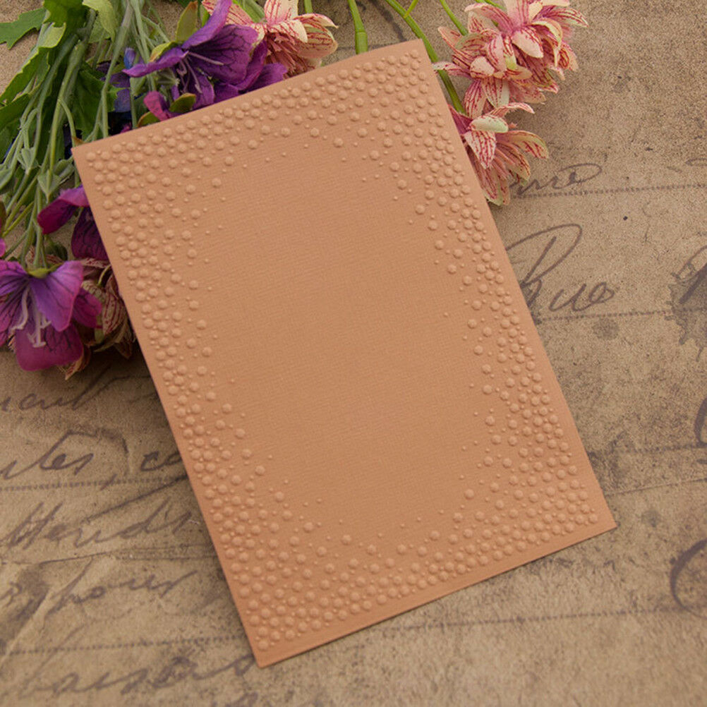 Bump Embossing folders Plastic Embossing Folder For Scrapbooking DIY card.l8